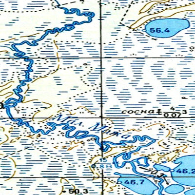 Avenza Systems Inc. Soviet Genshtab - o44-018--(1983) - Russia digital map