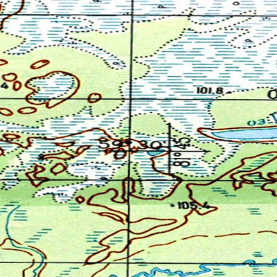 Avenza Systems Inc. Soviet Genshtab - o44-020--(1979) - Russia digital map