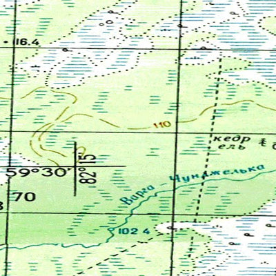 Avenza Systems Inc. Soviet Genshtab - o44-021--(1984) - Russia digital map