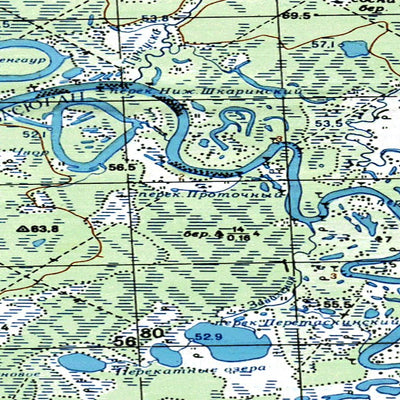 Avenza Systems Inc. Soviet Genshtab - o44-026--(1983) - Russia digital map