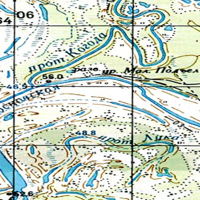 Avenza Systems Inc. Soviet Genshtab - o44-031--(1984) - Russia digital map