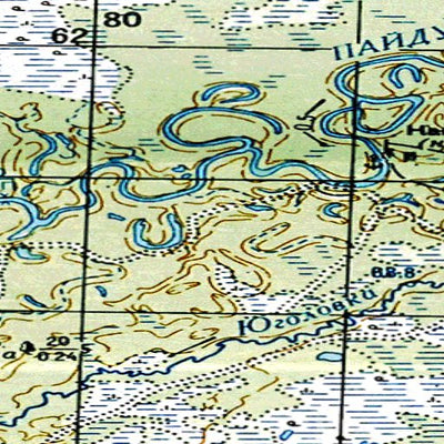 Avenza Systems Inc. Soviet Genshtab - o44-033--(1984) - Russia digital map