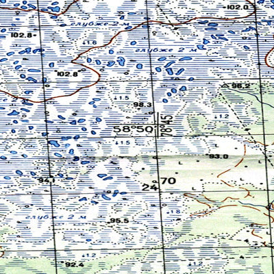 Avenza Systems Inc. Soviet Genshtab - o44-038--(1982) - Russia digital map