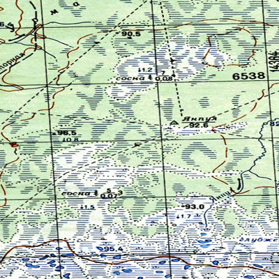 Avenza Systems Inc. Soviet Genshtab - o44-038--(1982) - Russia digital map