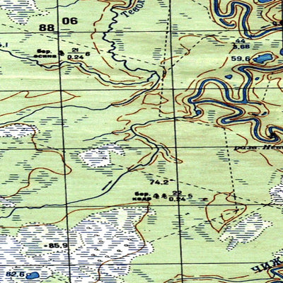 Avenza Systems Inc. Soviet Genshtab - o44-051 - Russia digital map