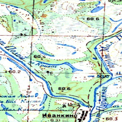 Avenza Systems Inc. Soviet Genshtab - o44-057--(1990) - Russia digital map