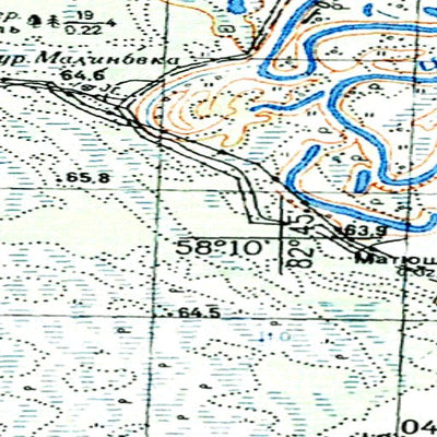Avenza Systems Inc. Soviet Genshtab - o44-070--(1981) - Russia digital map