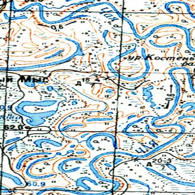 Avenza Systems Inc. Soviet Genshtab - o44-070--(1981) - Russia digital map