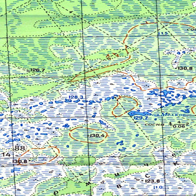Avenza Systems Inc. Soviet Genshtab - o44-075 - Russia digital map