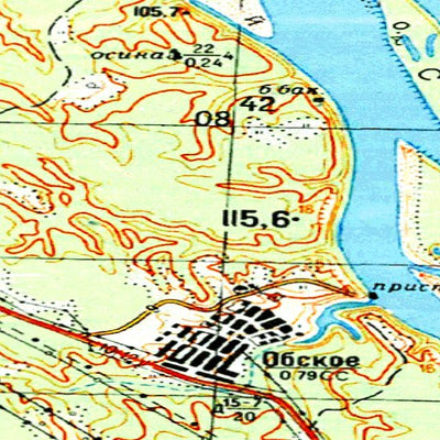 Avenza Systems Inc. Soviet Genshtab - o44-083--(1981) - Russia digital map