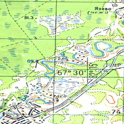 Avenza Systems Inc. Soviet Genshtab - o44-093 - Russia digital map