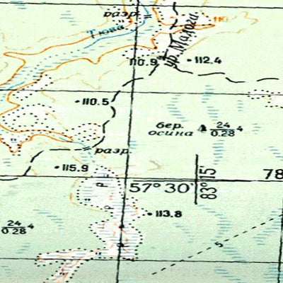 Avenza Systems Inc. Soviet Genshtab - o44-095--(1981) - Russia digital map