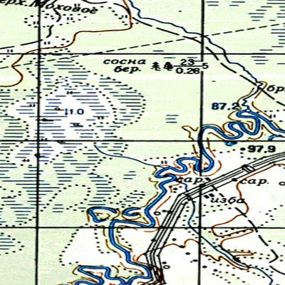 Avenza Systems Inc. Soviet Genshtab - o44-103--(1975) - Russia digital map