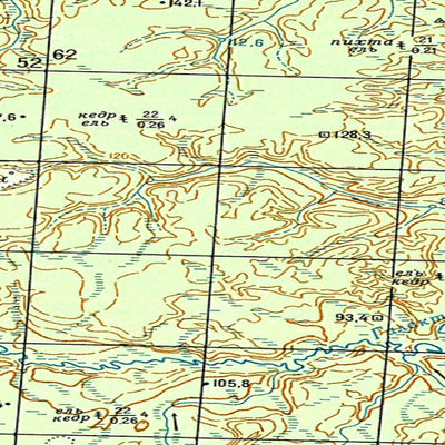 Avenza Systems Inc. Soviet Genshtab - o45-012 - Russia digital map