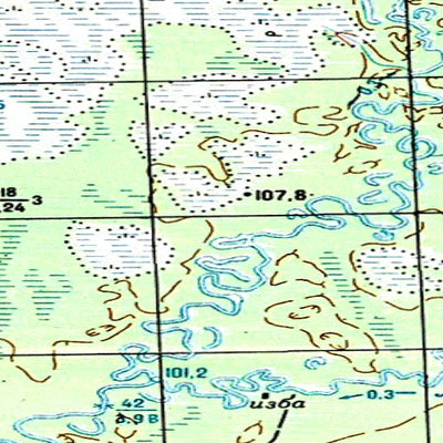 Avenza Systems Inc. Soviet Genshtab - o45-015 - Russia digital map