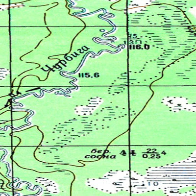 Avenza Systems Inc. Soviet Genshtab - o45-017 - Russia digital map