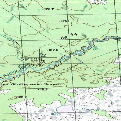 Avenza Systems Inc. Soviet Genshtab - o45-025--(1986) - Russia digital map