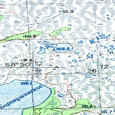 Avenza Systems Inc. Soviet Genshtab - o45-038 - Russia digital map