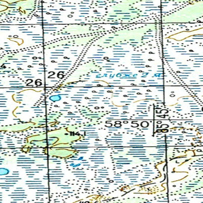 Avenza Systems Inc. Soviet Genshtab - o45-040--(1984) - Russia digital map