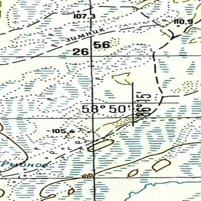 Avenza Systems Inc. Soviet Genshtab - o45-041--(1990) - Russia digital map