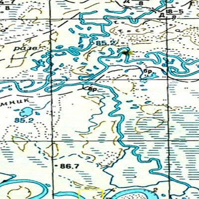 Avenza Systems Inc. Soviet Genshtab - o45-041--(1990) - Russia digital map