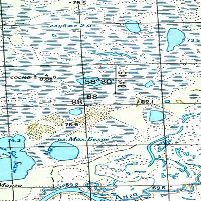 Avenza Systems Inc. Soviet Genshtab - o45-050 - Russia digital map