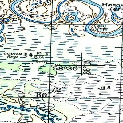 Avenza Systems Inc. Soviet Genshtab - o45-057 - Russia digital map