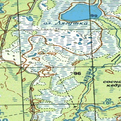 Avenza Systems Inc. Soviet Genshtab - o45-08 - Russia digital map