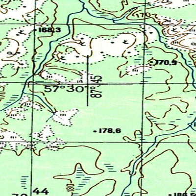 Avenza Systems Inc. Soviet Genshtab - o45-092 - Russia digital map