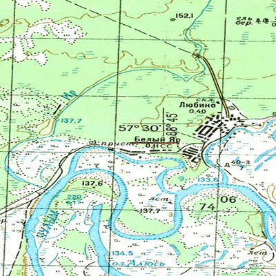 Avenza Systems Inc. Soviet Genshtab - o45-094 - Russia digital map