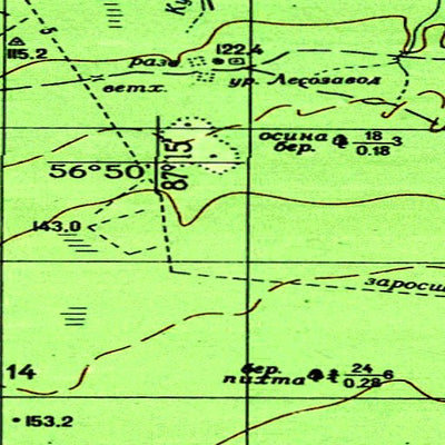 Avenza Systems Inc. Soviet Genshtab - o45-115 - Russia digital map