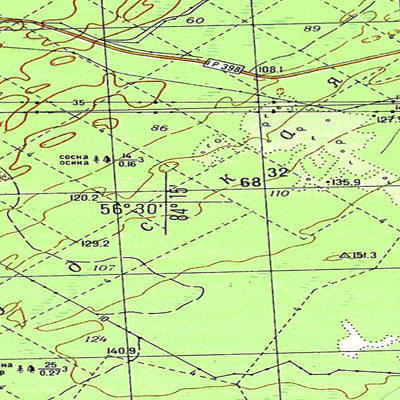 Avenza Systems Inc. Soviet Genshtab - o45-121 - Russia digital map