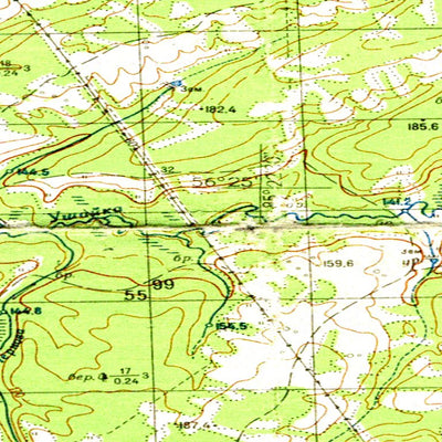 Avenza Systems Inc. Soviet Genshtab: o45-123-4 digital map