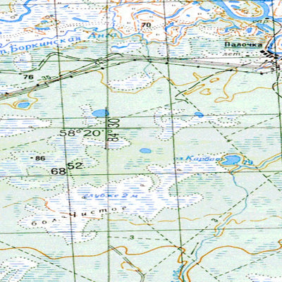 Avenza Systems Inc. Soviet Genshtab - o45-13 - Russia digital map
