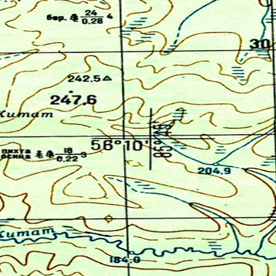 Avenza Systems Inc. Soviet Genshtab - o45-136 - Russia digital map