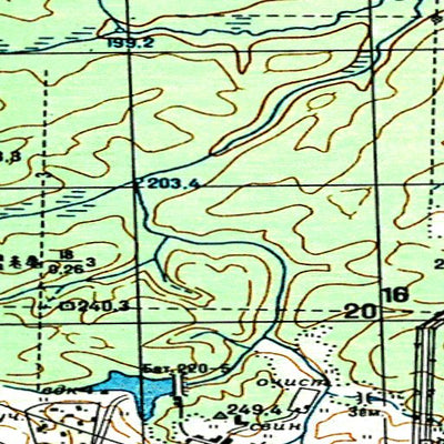 Avenza Systems Inc. Soviet Genshtab - o45-136 - Russia digital map