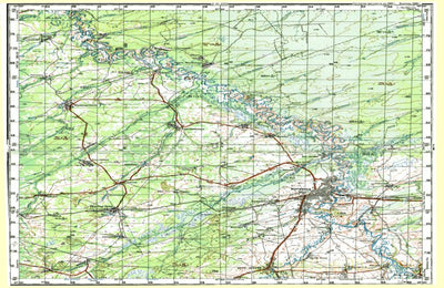 Avenza Systems Inc. Soviet Genshtab - o45-34 - Russia digital map