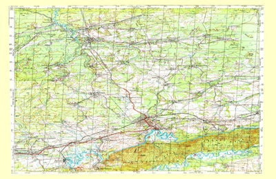 Avenza Systems Inc. Soviet Genshtab - o45-36 - Russia digital map
