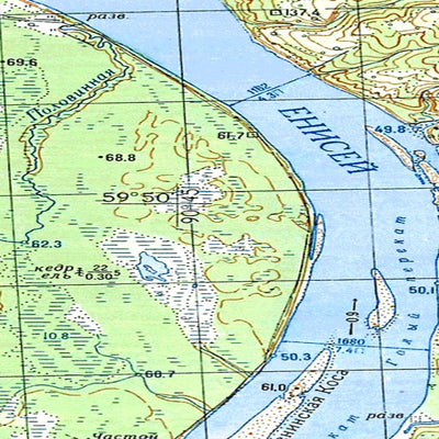 Avenza Systems Inc. Soviet Genshtab - o46-002 - Russia digital map