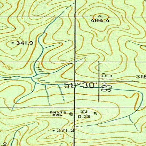 Soviet Genshtab - o46-055 - Russia Map by Avenza Systems Inc. | Avenza Maps