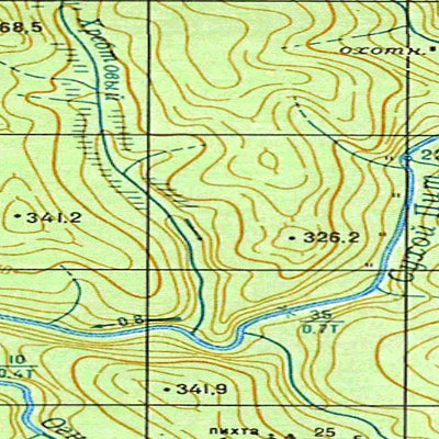 Avenza Systems Inc. Soviet Genshtab - o46-055 - Russia digital map