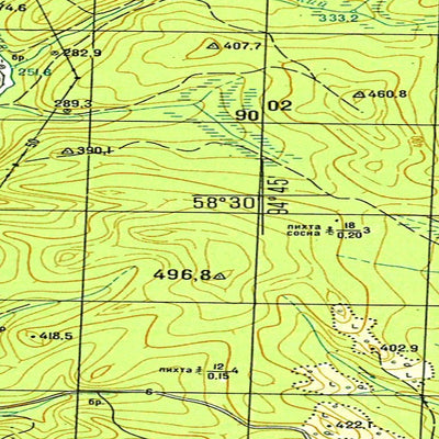 Avenza Systems Inc. Soviet Genshtab - o46-058 - Russia digital map