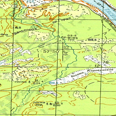 Avenza Systems Inc. Soviet Genshtab - o46-081 - Russia digital map
