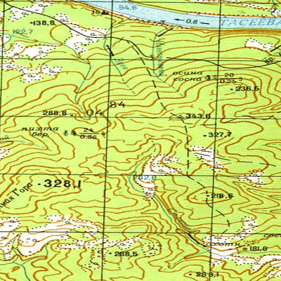 Avenza Systems Inc. Soviet Genshtab - o46-081 - Russia digital map
