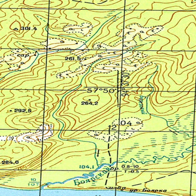 Avenza Systems Inc. Soviet Genshtab - o46-082 - Russia digital map
