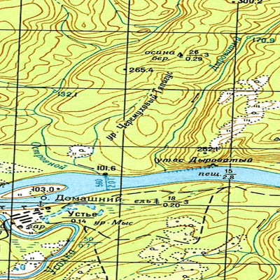Avenza Systems Inc. Soviet Genshtab - o46-082 - Russia digital map