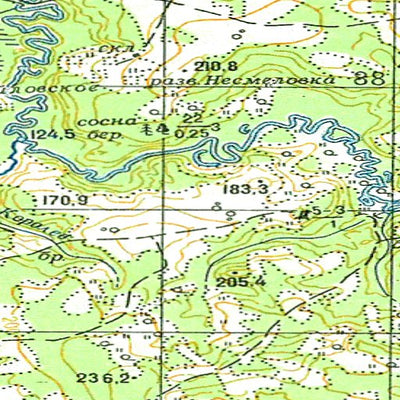 Avenza Systems Inc. Soviet Genshtab - o46-092 - Russia digital map