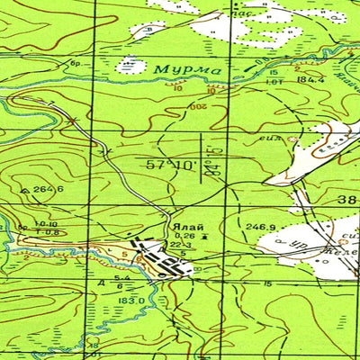 Avenza Systems Inc. Soviet Genshtab - o46-105 - Russia digital map