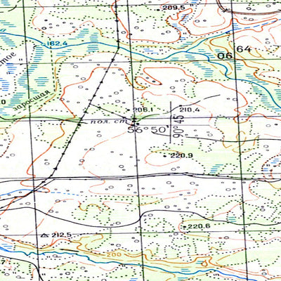 Avenza Systems Inc. Soviet Genshtab - o46-110 - Russia digital map