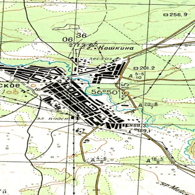 Avenza Systems Inc. Soviet Genshtab - o46-119 - Russia digital map